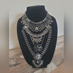 Free People Only Dreaming Statement Collar Necklace